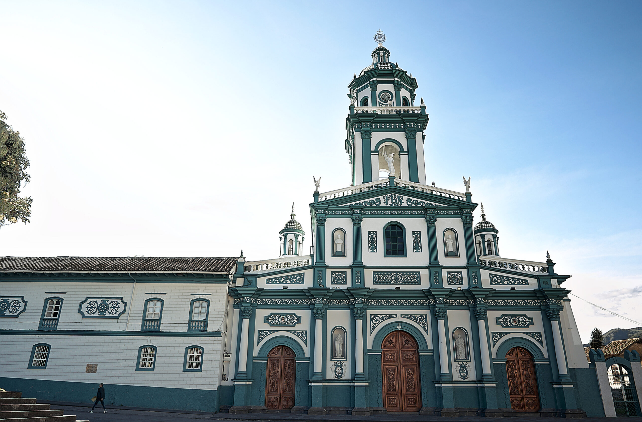 Templo de San Felipe en Pasto, Colombia.