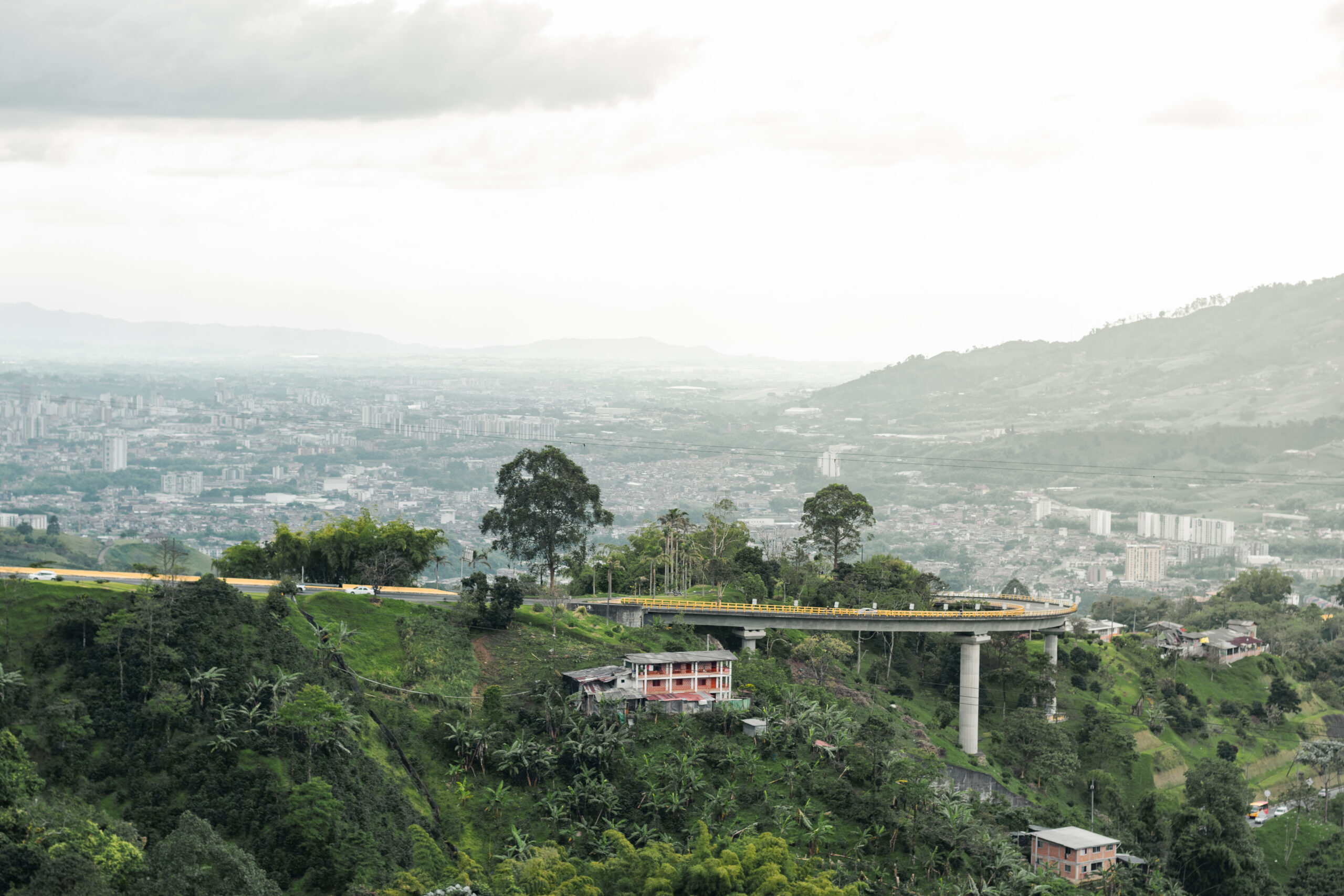 Vista panorámica de Dosquebradas, Risaralda (Foto vía Getty Images)