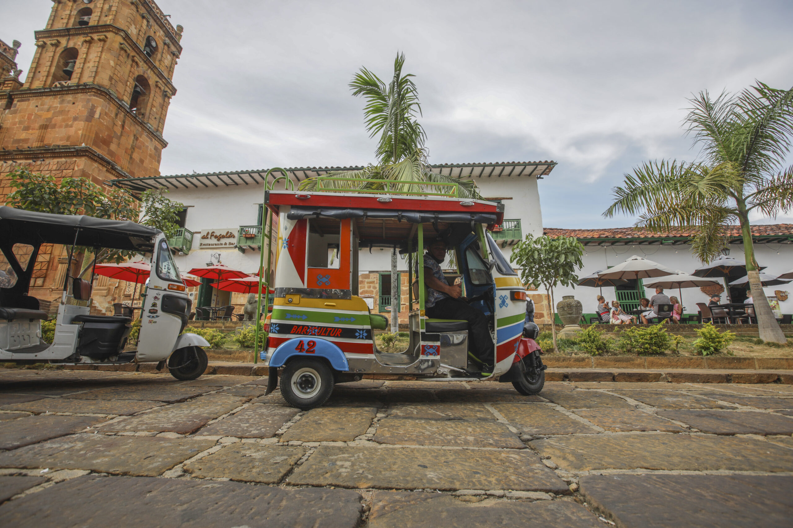 Ambiente clásico de Barichara, Santander (Foto vía Getty Images)