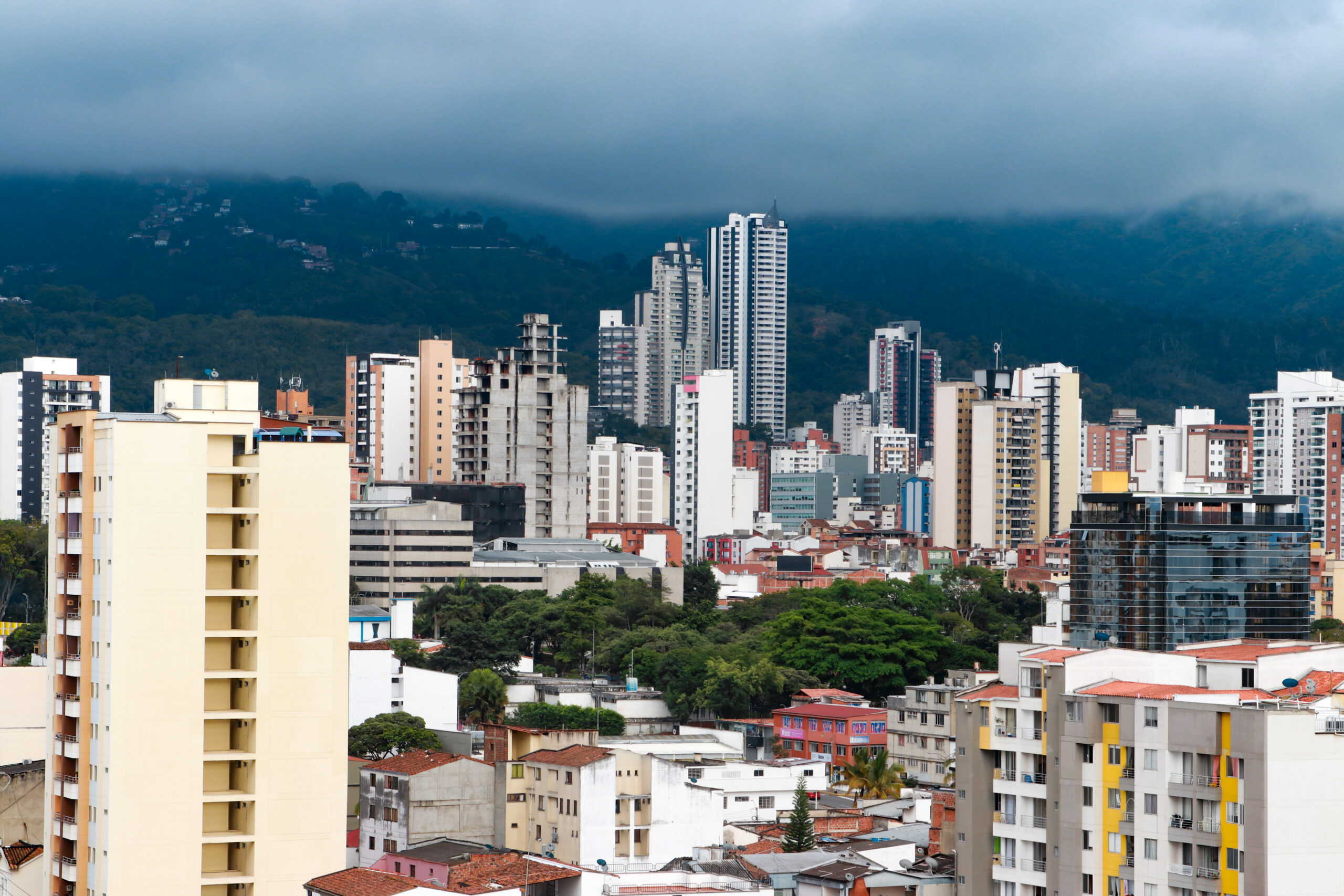Vista de la capital santandereana, Bucaramanga (Foto vía Getty Images)