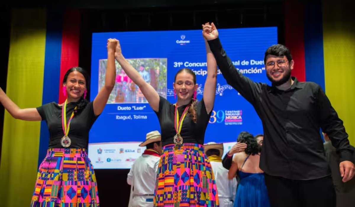 Dueto Luar/Suministrada Fundación Musical de Colombia