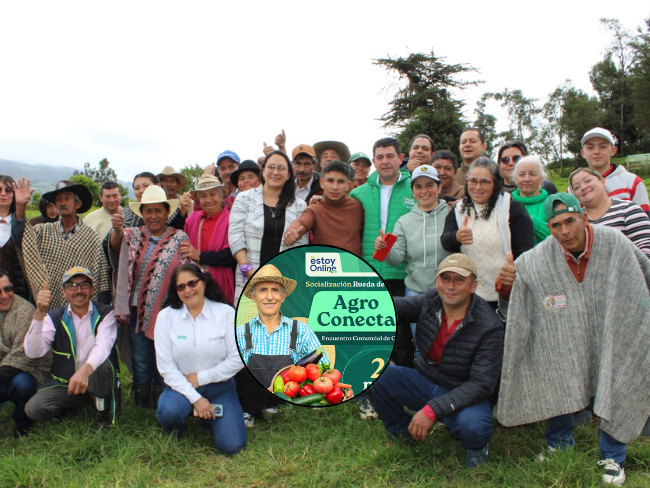 Imagen de referencia a productores en programa AgroConecta