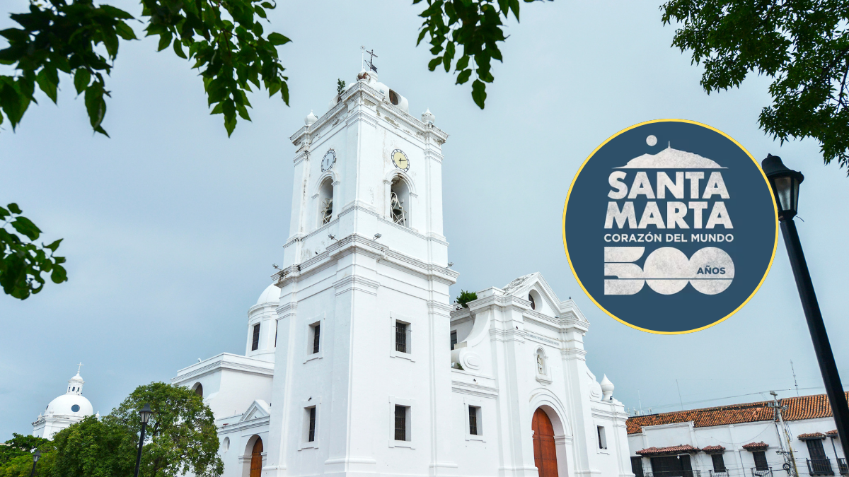 ¡Santa Marta tienen nueva imagen! Este es el logo que estrena la ciudad por sus 500 años