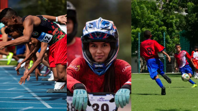 Deportistas de los Juegos Intercolegiados 2025 | Fotos: página oficial de Mindeporte y Juegos Intercolegiados.