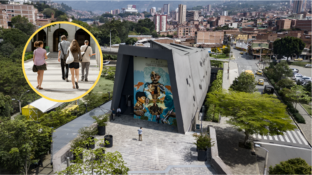 Museo Casa de la Memoria y referencia a turistas | Fotos: Museo Casa de la Memoria y Getty Images.