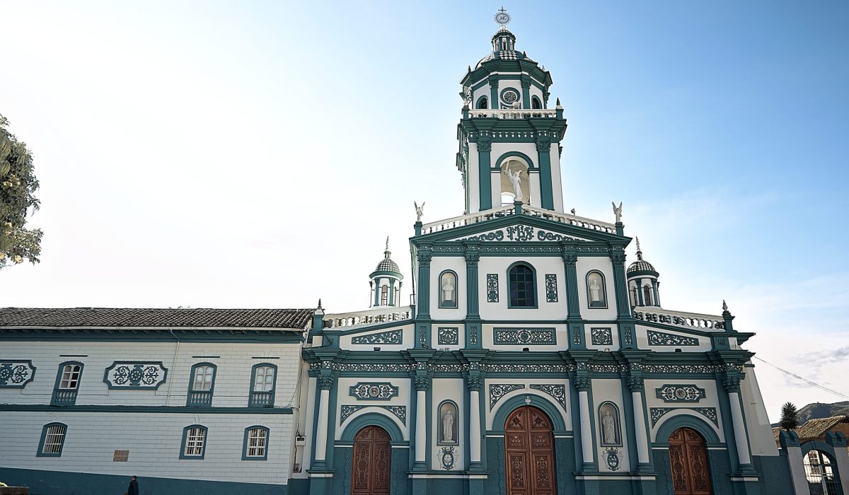 Templo de San Felipe en Pasto, Colombia.