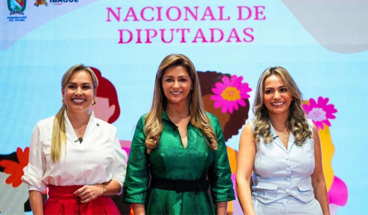 Gobernadora del Tolima, la alcaldesa de Ibagué, y la diputada Yully Porras | Foto: Alcaldía de Ibagué.