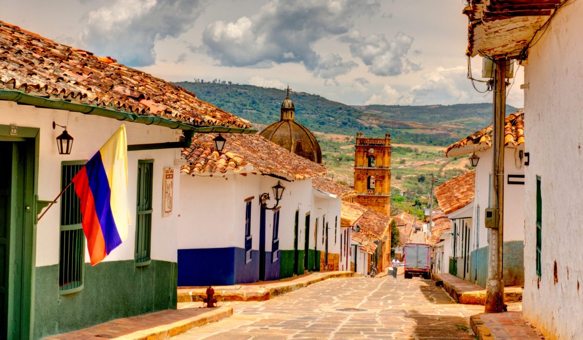 Pueblo Barichara, Santander, Colombia. (Foto vía Getty Images)