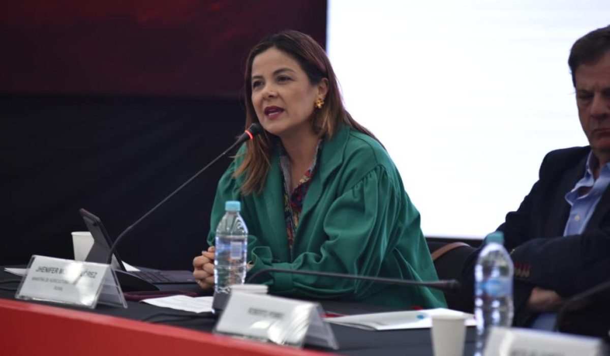 Jhénifer Mojica, ministra de Agricultura de Colombia